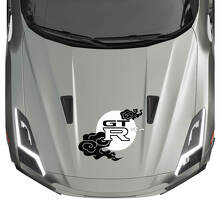 Hood JDM Stripes Decal Kit for Nissan GT-R 3 2