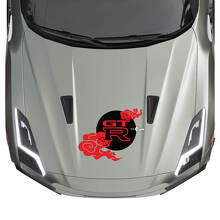 Hood JDM Stripes Decal Kit for Nissan GT-R 3 3