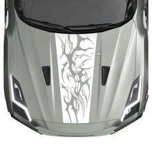 Hood Graphics Stripes Decal Kit for Nissan GT-R 2