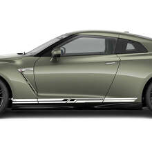 Side Doors Rocker Panel Graphics Decal Kit 2 for Nissan GT-R 2