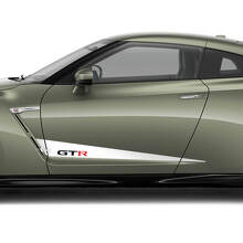 2x Side Doors Graphics Decal Kit for Nissan GT-R 2