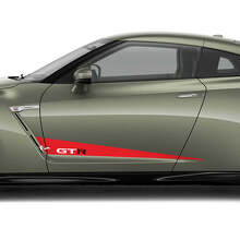 GT-R Geometric Stripe Side Vinyl Decal Sticker for Nissan GT-R_3
