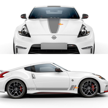 Nissan Nismo 370Z Hood Side Sticker Decal Vinyl Graphic Kit 2