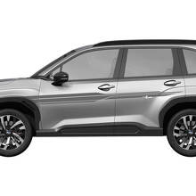 Side Doors Stripes Racing Stripes Vinyl Decal Sticker for Subaru Forester 1 2
