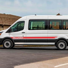 Side Stripes Vinyl Decals for Ford Transit 2