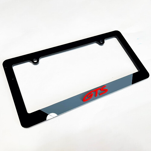 Porsche GTS Vehicle License Plate Covers Frames Decor