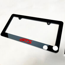 Porsche GTS Vehicle License Plate Covers Frames Decor 4