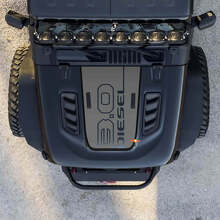 3.0 Diesel Hood Outline Graphic Vinyl Decal Sticker for Jeep Wrangler 2