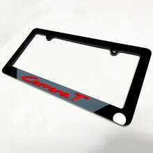 Porsche Carrera T Vehicle License Plate Covers Frames Decor 3