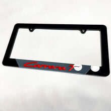 Porsche Carrera T Vehicle License Plate Covers Frames Decor 4