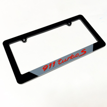 Porsche 911 Turbo S Vehicle License Plate Covers Frames Decor 4