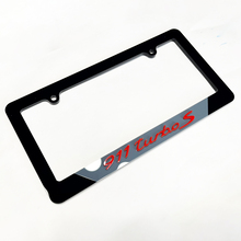 Porsche 911 Turbo S Vehicle License Plate Covers Frames Decor 6