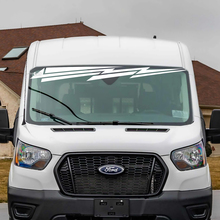 Ford Transit Windshield Vinyl Stripes Decal Sticker 2