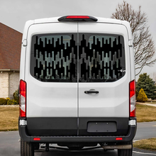 Ford Transit Rear Window Graphics Vinyl Decal Sticker 2