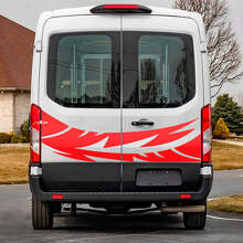 Abstract Graphics Rear Doors Vinyl Decal Sticker 3 for Musclecar Transit 3