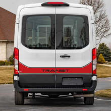 Transit Lettering Line Rear Doors Graphics Vinyl Decal Sticker 4 for Musclecar Transit 3