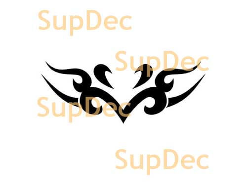 Balrog Horns Vinyl Decal For Cars
