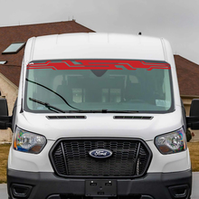 Ford Transit Stripes Windshield Vinyl Decal Sticker 2 3