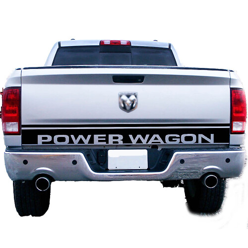 Truck Tailgate Accent Vinyl Graphics stripe Sticker Decal 2 for Dodge Ram 1500 Power Wagon