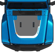 EcoDiesel Hood Graphic Vinyl Decal Sticker for Jeep Wrangler 2