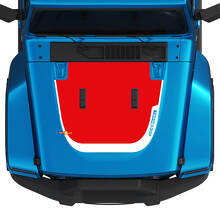 EcoDiesel Hood Graphic Vinyl Decal Sticker for Jeep Wrangler 3