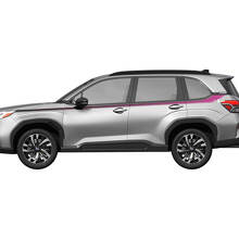 Side Doors Racing Stripes Vinyl Decal Sticker for Subaru Forester 3 3