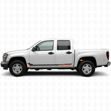 Racing Line Door & Rocker Panel Vinyl Stripes for Chevrolet Colorado 1st Gen 2004-2012_2