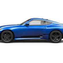 Side Stripe Checkered  Decal Kit for Nissan Z Sport 2