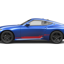 Side Stripe Checkered  Decal Kit for Nissan Z Sport 3