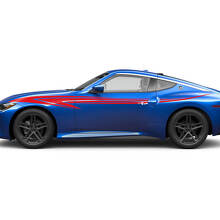 Side Accent Doors Tribal Graphics Decal Sticker Kit for Nissan Z Sport 4