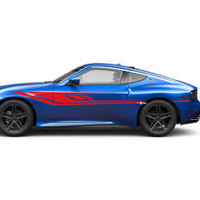 Side Racing Graphics Decal Sticker Kit for Nissan Z Sport 3