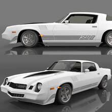 Retro Vintage Decals Sticker Stripes Kit for 1980 1981 Chevrolet Camaro Z28 2