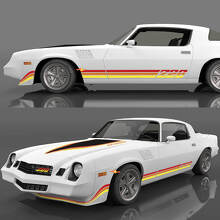 Retro Vintage Decals Sticker Stripes Kit for 1980 1981 Chevrolet Camaro Z28 2 3
