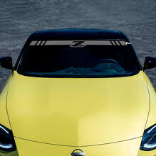 Z Logo Stripe Windshield Vinyl Decal Sticker for Nissan Z Sport 2