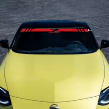 Windshield Z Stripe Decal Sticker for Nissan Z Sport 2 3