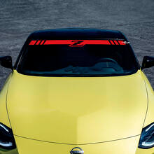 Z Logo Stripe Windshield Vinyl Decal Sticker for Nissan Z Sport 3