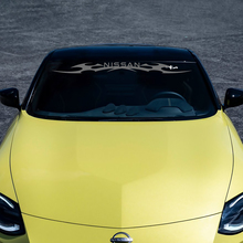 Windshield Z flame Stripe Decal Sticker for Nissan Z Sport 2 2