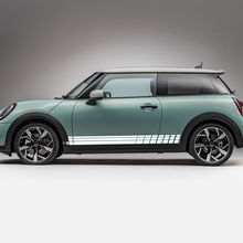 Side Racing stripes graphics decal for Mini Cooper S 2
