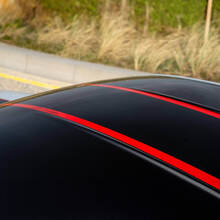 Thin Accent Stripes Hood Roof Vinyl Decal Sticker for BMW M4_2