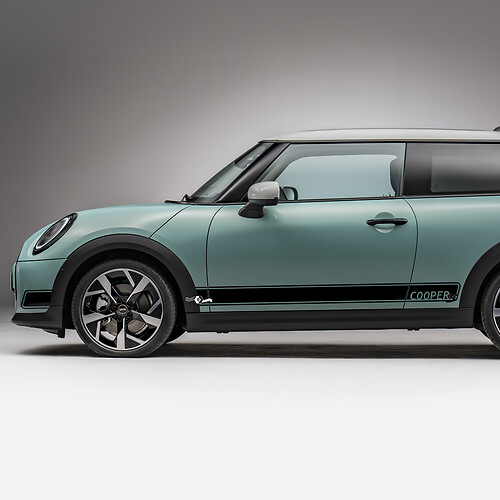 Side Racing stripes graphics decal for Mini Cooper S 5
