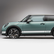 Side Racing 2 colors stripes graphics decal for Mini Cooper S 2