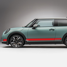 Side Racing 2 colors stripes graphics decal for Mini Cooper S 2 3