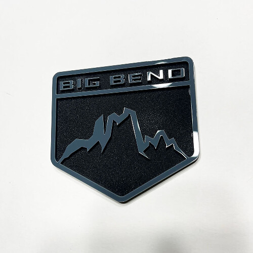 Mountains Fender Badges Tailgate 3D Emblem for Bronco Big Bend