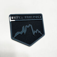 Mountains Fender Badges Tailgate 3D Emblem for Bronco Big Bend 2
