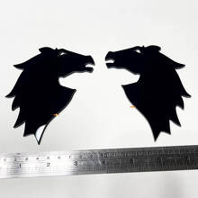 Horse Head Fender Badges Tailgate 3D Emblem for Bronco 8