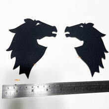 Horse Head Fender Badges Tailgate 3D Emblem 2 for Bronco 8