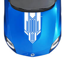 Hood Lines Stripe Decal Kit for Nissan Z Sport 2