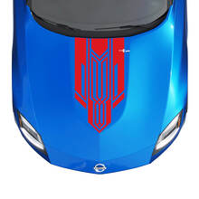 Hood Lines Stripe Decal Kit for Nissan Z Sport 3