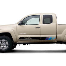 Side Doors Rocker Panel Stripes Vinyl Stickers Decal Kit for Toyota Tacoma 5