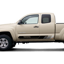Side Doors Rocker Panel Stripes Vinyl Stickers Decal Kit for Toyota Tacoma 6